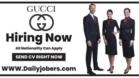 emploieement gucci|gucci careers philippines.